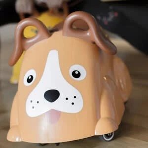 Viking Toys Rutscher Cute Rider In Braun 5 Viking Toys Rutscher Cute Rider In Braun – Bild 5