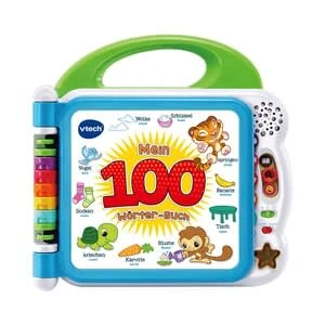 VTech Lernspaß Mein 100-Wörter-Buch In Blau 1 VTech Lernspaß Mein 100-Wörter-Buch In Blau
