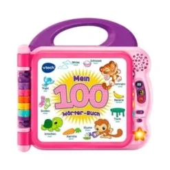 VTech Lernspaß Mein 100-Wörter-Buch In Pink