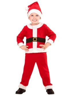 WIDMANN 3tlg. Kostüm "Weihnachtmann" In Rot/ Weiß