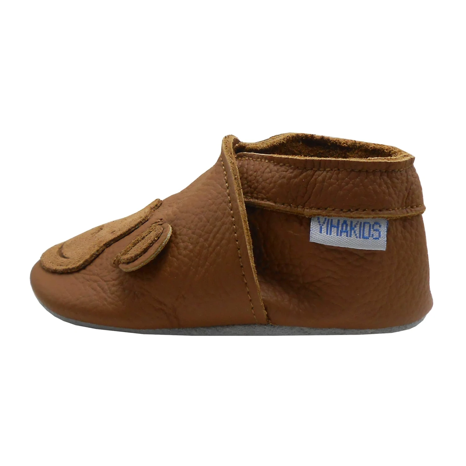 Baby Krabbelschuhe In Affe Braun 4 Baby Krabbelschuhe In Affe Braun – Bild 4