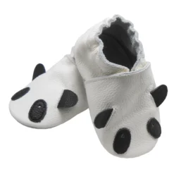 Baby Krabbelschuhe In Mit Ohren Weiß -Baby Kleidung yalion baby krabbelschuhe in mit ohren weiss 2